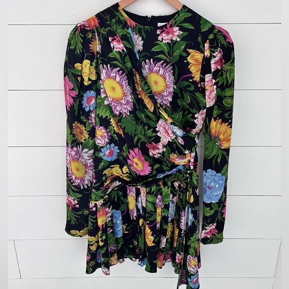 Ronny Kobo Lottie Floral Mini Dress - Picture 4 of 13